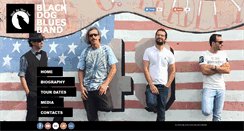 Desktop Screenshot of blackdogbluesband.com