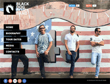 Tablet Screenshot of blackdogbluesband.com